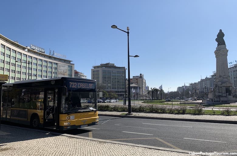 Bus 732, Lisbon