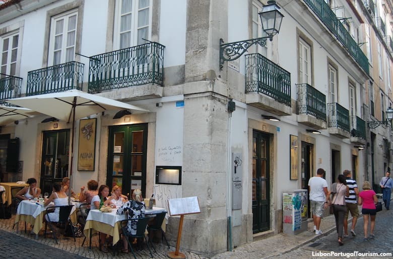 Restaurant in Bairro Alto, Lisbon