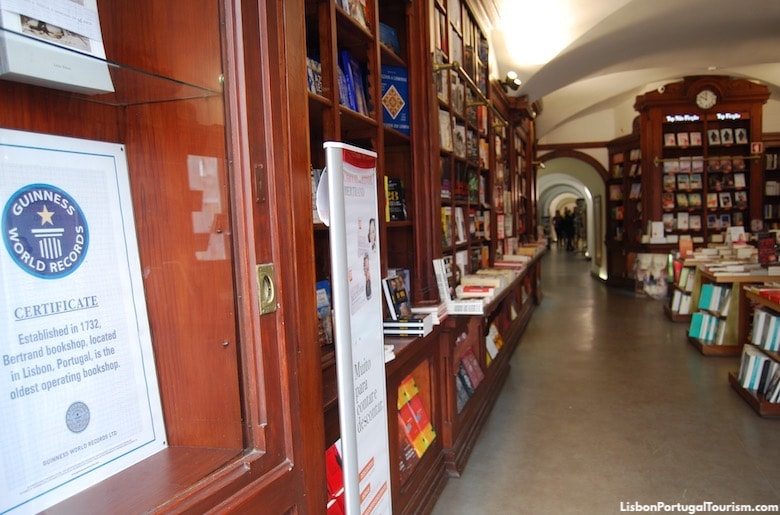Bertrand Book Store in Chiado, Lisbon