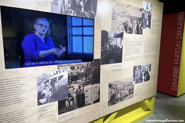 Exhibition about the port of Lisbon