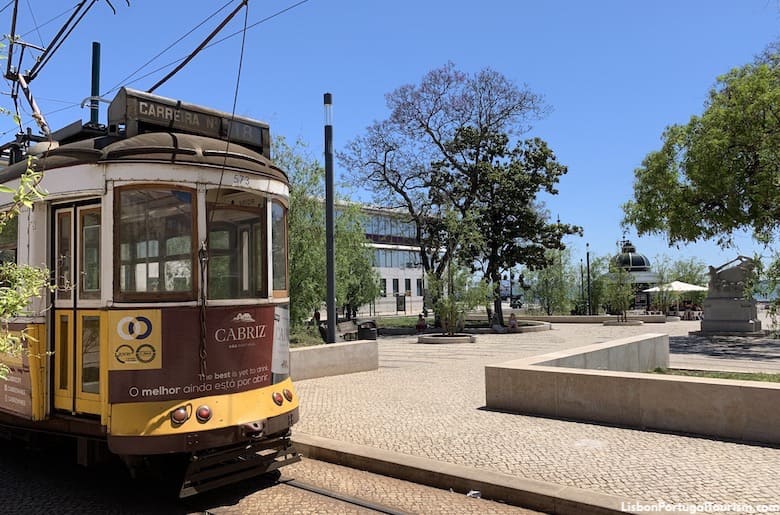 Eléctrico 18 tram, Lisbon
