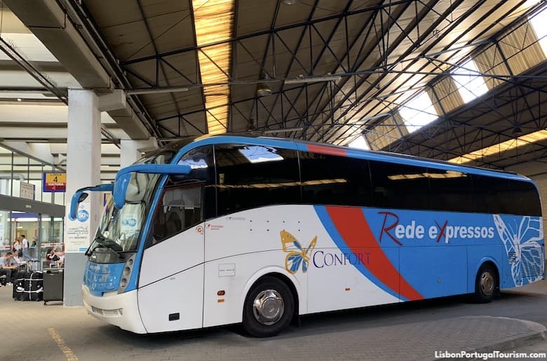 Express bus in Lisbon