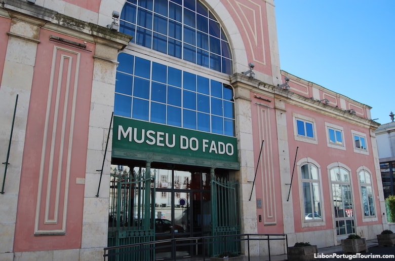 The exterior of Museu do Fado in Alfama, Lisbon
