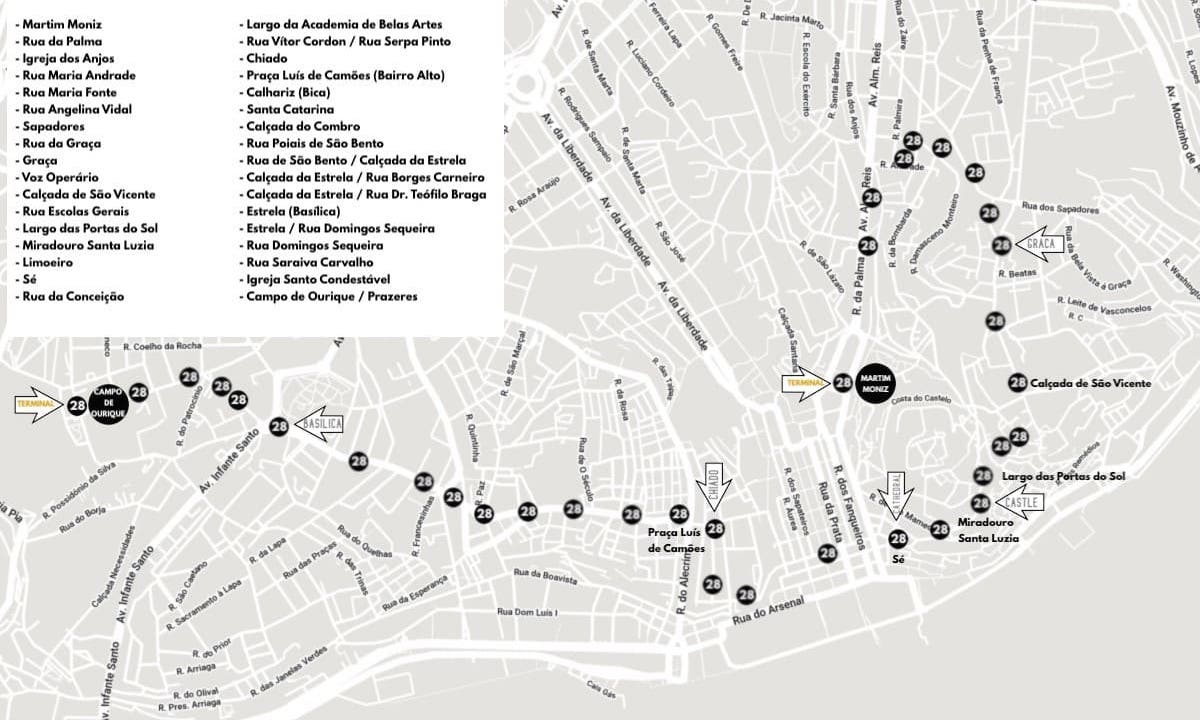 Lisbon Tram 28 Route Map dubai Tram Route Map Lisbon Tram 28 Route Map dubai Tram Route Map